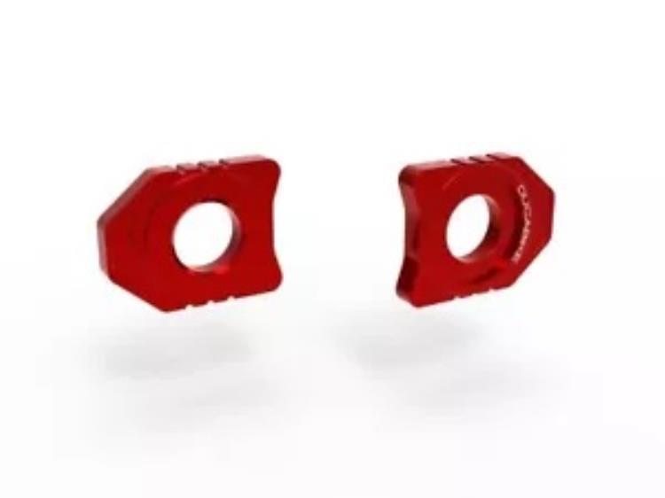 チェーンアジャスターキット レッド Ducabike Ducati Monster 937 2021 - 2023用 Chain Adjuster Kit Red Ducabike For Ducati Monster 937 2021 - 2023 【並行輸入品】