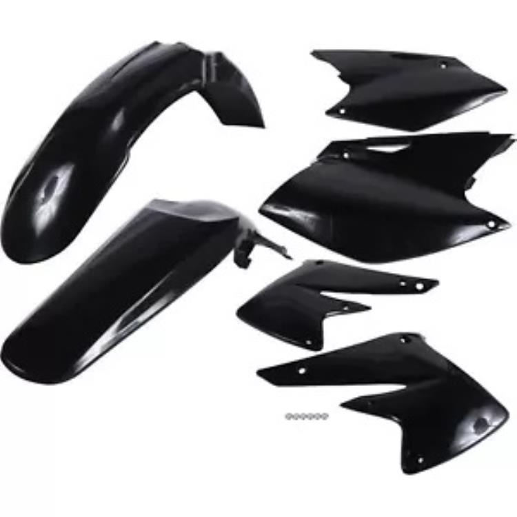 アチェルビス プラスチックキット ブラック 2041110001 Acerbis Plastic Kit Black 2041110001 【並行輸入品】｜カスタムパーツ WORLD倉庫