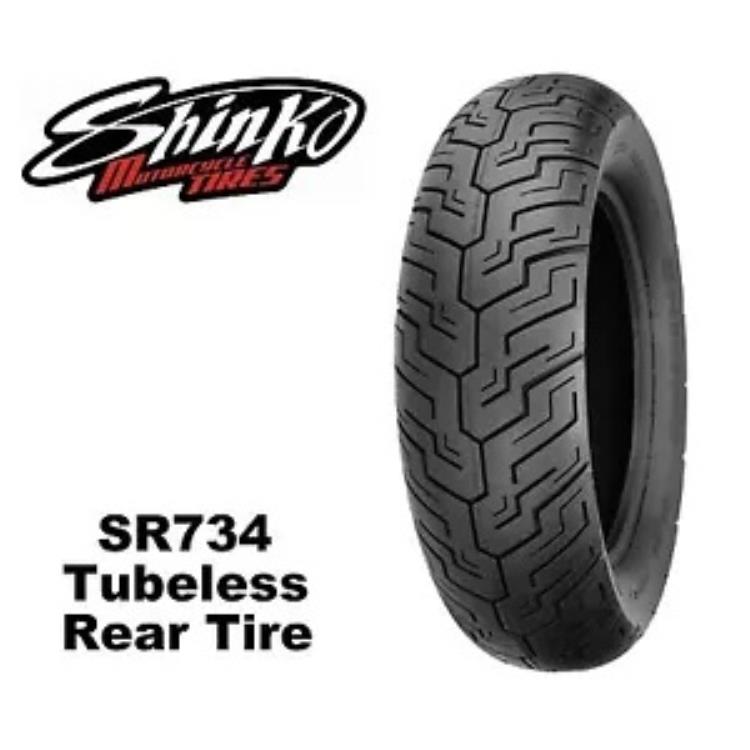 Shinko SR734 リアタイヤ 130/90-15 GZ250 GZ-250 GZ 250 スズキに適合 Shinko SR734 Rear Tire 130/90-15 Fits GZ250 GZ-250 GZ 250 Suzuki 【並行輸入品】