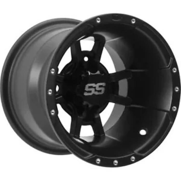 ITP SS112 ブラック ホイール 10x5 4/144 3+2 1028334536B ITP SS112 Black Wheel 10x5 4/144 3+2 1028334536B 【並行輸入品】｜カスタムパーツ WORLD倉庫