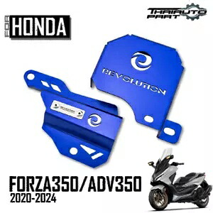 ブルー点火コイルケーブルウォーターポンプカバーホンダフォルツァ 350 ADV350 2020-24 Blue Ignition Coil Cable Water Pump Cover For Honda Forza 350 ADV350 2020-24 【並行輸入品】