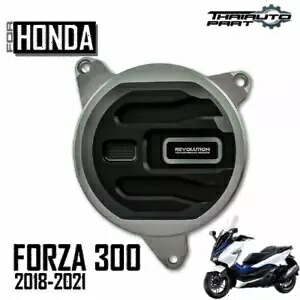 エンジンガードプロテクターカバー ステーターケース グレー ホンダ フォルツァ 300 2018-2021用 Engine Guard Protector Cover Stator Case Grey For Honda Forza 300 2018-2021 【並行輸入品】