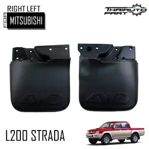 LR リアマッドガード三菱ストラーダ L200 トリトン 4WD K77T 1999-2004 LR Rear Mud Guard For Mitsubishi Strada L200 Triton 4WD K77T 1999-2004 【並行輸入品】