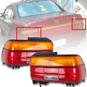 リアテールライトランプペアトヨタカローラ AE100 EE100 AE101 セダン 1992-1996 Rear Tail Light Lamp Pair For Toyota Corolla AE100 EE100 AE101 Sedan 1992-1996 【並行輸入品】