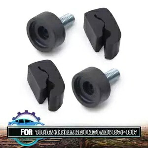 セットフードボンネットゴムバンパークッショントヨタカローラ KE30 KE70 AE86 1974-87 Set Hood Bonnet Rubber Bumper Cushion For Toyota Corolla KE30 KE70 AE86 1974-87 【並行輸入品】