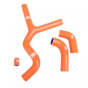 SamcoSport ラジエターホースキット サーモスタットバイパス付 オレンジ KTM-46(オレンジ) SamcoSport Radiator Hose Kit with Thermostat Bypass Orange KTM-46(ORANGE) 【並行輸入品】｜カスタムパーツ WORLD倉庫