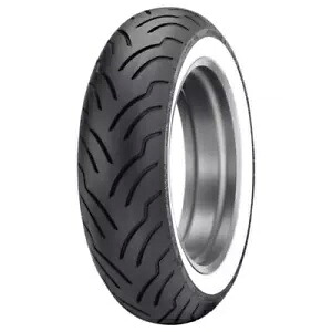 ダンロップ アメリカン エリート リア バイク タイヤ MT90B-16 (74H) ワイド ホワイト ウォール Dunlop American Elite Rear Motorcycle Tire MT90B-16 (74H) Wide White Wall 【並行輸入品】