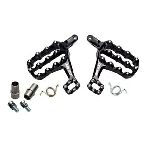 Fastway Air Ext オートバイ フットペグ キット ブラック 1622520041 Fastway Air Ext Motorcycle Foot Pegs Kit Black 1622520041 【並行輸入品】