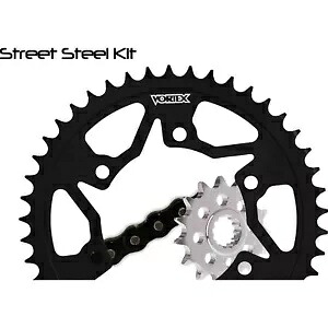ボルテックス スプロケット/チェーンキット ブラック CK2271 Vortex Sprocket/Chain Kit Black CK2271 【並行輸入品】