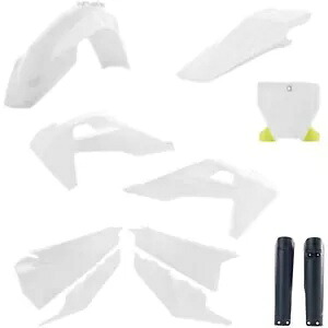 Acerbis ハスクバーナ用フル交換ボディキット - ホワイト 2726557428 Acerbis Full Replacement Body Kit for Husqvarna - White 2726557428 【並行輸入品】