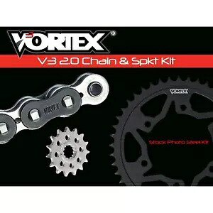 ボルテックス スプロケット/チェーンキット ブラック CK4266 Vortex Sprocket/Chain Kit Black CK4266 【並行輸入品】