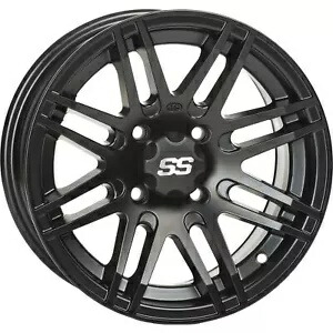 ITP SS316 マットブラック 12x7 4/137 5+2 1228558536B ITP SS316 Matte Black 12x7 4/137 5+2 1228558536B 【並行輸入品】