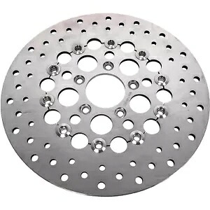 ハードドライブ ブレーキ ローター 11.5 インチ リア MF S/S `00-Up FXD FXST XL `00-07 FLH 144321 Harddrive Brake Rotor 11.5\