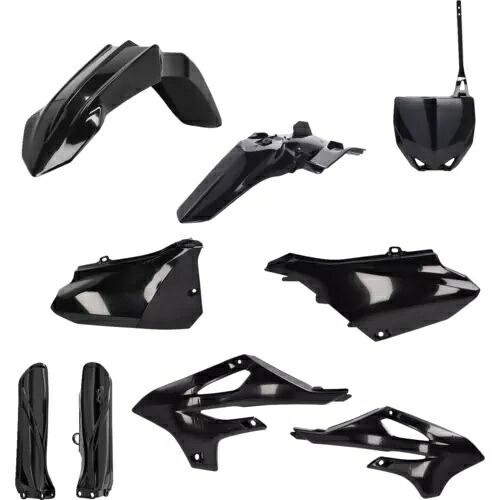 Acerbis フル交換用ボディキット - ブラック - YX85 2936200001 Acerbis Full Replacement Body Kit - Black - YX85 2936200001 【並行輸入品】