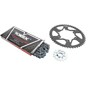 ボルテックス スプロケット/チェーンキット ブラック CK4260 Vortex Sprocket/Chain Kit Black CK4260 【並行輸入品】