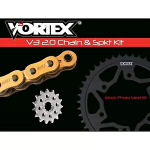 ボルテックス スプロケット/チェーンキット ゴールド CKG4266 Vortex Sprocket/Chain Kit Gold CKG4266 【並行輸入品】