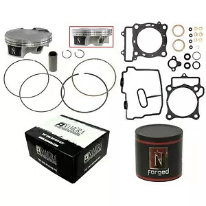 ナムラ 鍛造ピストン トップエンドリペアキット FX-10053-BK NAMURA FORGED PISTON TOP END REPAIR KIT FX-10053-BK 【並行輸入品】