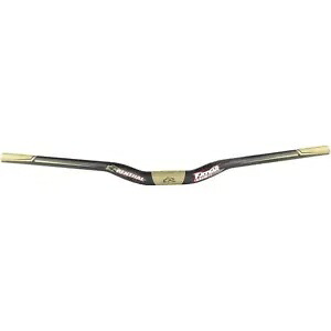Renthal ハンドルバー - 30mm ライズ、31.8mm クランプ、760mm 幅、カーボン M181-01-BK Renthal Handlebar - 30mm Rise, 31.8mm Clamp, 760mm Width, Carbon M181-01-BK 【並行輸入品】