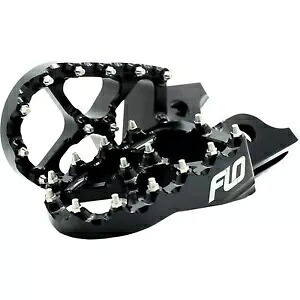Flo Motorsports プロ シリーズ フットペグ - ブラック FPEG-795-4BLK Flo Motorsports Pro Series Foot Pegs - Black FPEG-795-4BLK 【並行輸入品】