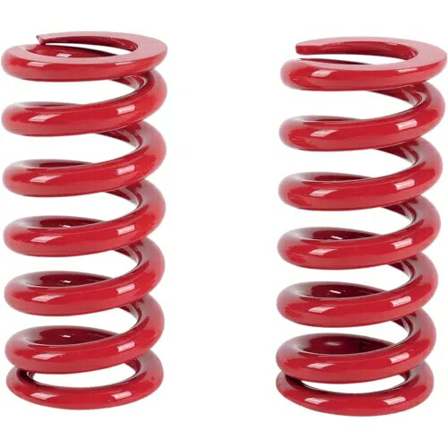 LA チョッパーズ ビッグ ショック スプリング - レッド - '00-'17 FXST/FLST LA-8590-00 LA Choppers Big Shock Springs - Red - '00-'17 FXST/FLST LA-8590-00 【並行輸入品】