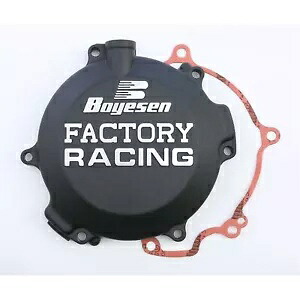 Boyesen Factory レーシング クラッチ カバー - ブラック CC-10B Boyesen Factory Racing Clutch Cover - Black CC-10B 【並行輸入品】