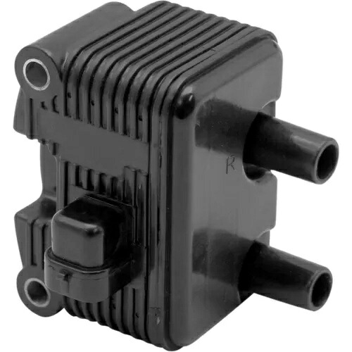S&S サイクル シングルファイア点火コイル - ハーレーダビッドソン用 - ブラック 55-1576 S&S Cycle Single-Fire Ignition Coil - For Harley Davidson - Black 55-1576 【並行輸入品】