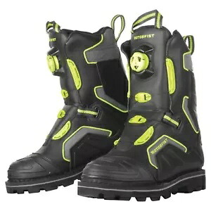 Motorfist ストンパー ボア ブーツ - ブラック/ハイビズ - サイズ 8 MF19A-M34-F80 Motorfist Stomper Boa Boots - Black/Hi-Vis - Size 8 MF19A-M34-F80 【並行輸入品】