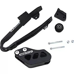 T.Mデザインワークス チェーンガイド/スライダー ガス用 ブラック DCK-GGM-BK T.M Design Works Chain Guide/Slider for Gas Gas - Black DCK-GGM-BK 【並行輸入品】