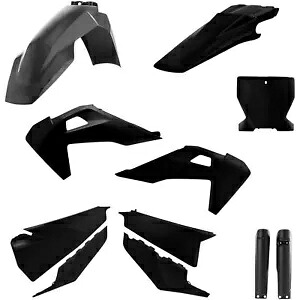 アチェルビス フルプラスチックキット ブラック 2726550001 Acerbis Full Plastic Kit Black 2726550001 【並行輸入品】