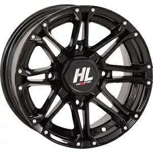 ホイール - HL3 - フロント/リア - グロスブラック - 14x7 - 4/137 - 4+3 (+10 mm) 14HL03-1237 Wheel - HL3 - Front/Rear - Gloss Black - 14x7 - 4/137 - 4+3 (+10 mm) 14HL03-1237 【並行輸入品】