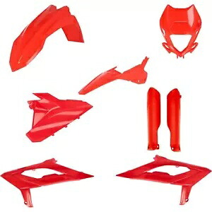 Acerbis フル交換用ボディキット - レッド 2979470004 Acerbis Full Replacement Body Kit - Red 2979470004 【並行輸入品】