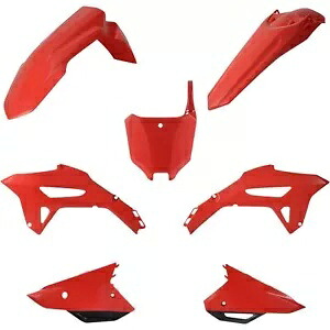 Cycra プラスチック ボディ キット - Orig Equip レッド/ブラック - CRF450 1CYC-9431-00 Cycra Plastic Body Kit - Orig Equip Red/Black - CRF450 1CYC-9431-00 【並行輸入品】