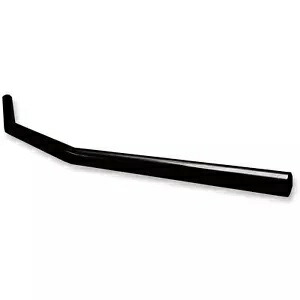 フランダース ブラック ワイド センター 18 度 ハンドルバー 650-08496 Flanders Black Wide Center 18 Degree Handlebar 650-08496 【並行輸入品】