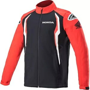 Alpinestars Honda ソフトシェル ジャケット - レッド/ブラック - S 1H20-11440-3010-S Alpinestars Honda Softshell Jacket - Red/Black - Small 1H20-11440-3010-S 【並行輸入品】