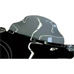 Klock Works フロントガラス - 8.5インチ - スモーク - FLT '96-'13 KW05-01-0210 Klock Werks Windshield - 8.5\