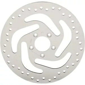 ドリルド ブレーキ ローター - フロント - 11.8 インチ - ソフテイル/スポーツスター 1710-3048 Drilled Brake Rotor - Front - 11.8\