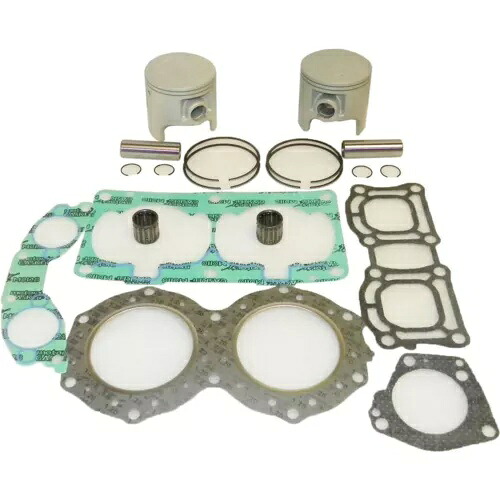 WSM トップエンド リビルドキット ヤマハ 1mm 010-827-14 WSM Top-End Rebuild Kit for Yamaha 1mm 010-827-14 【並行輸入品】