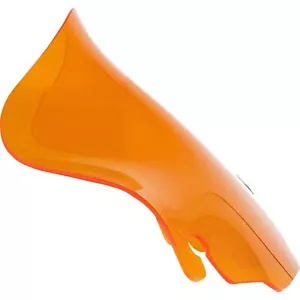 Klock Works Kolor Flare? フロントガラス - 6-1/2 インチ - オレンジ - FLH KWW-01-0695 Klock Werks Kolor Flare? Windshield - 6-1/2\