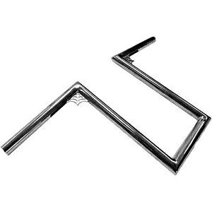 LA チョッパーズ クローム 12 インチ ウェブ Z ハンドルバー LA-7380-W12 LA Choppers Chrome 12\