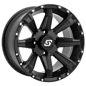 セドナ スパークス ホイール 14x7 - 4/137 ブラック 6+1 A87B-47037-61S Sedona Sparx Wheel 14x7 - 4/137 Black 6+1 A87B-47037-61S 【並行輸入品】