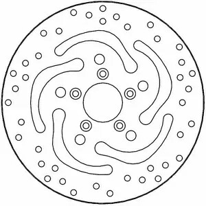 モーター マスター ブレーキ ローター - フロント左 - Halo 110863-PU Motor Master Brake Rotor - Front Left - Halo 110863-PU 【並行輸入品】