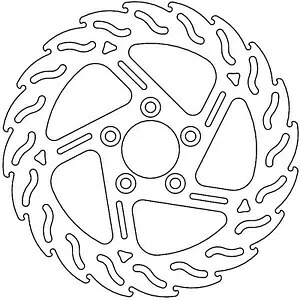 モーターマスター ブレーキローター - リア - Flame 110747-PU Motor Master Brake Rotor - Rear - Flame 110747-PU 【並行輸入品】|カスタムパーツ WORLD倉庫