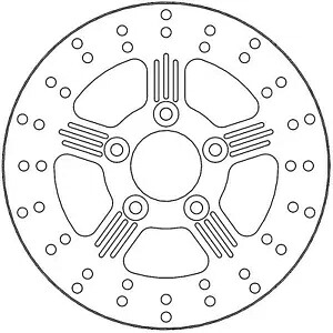 モーターマスター ブレーキローター - リア - Rialto 110634-PU Motor Master Brake Rotor - Rear - Rialto 110634-PU 【並行輸入品】