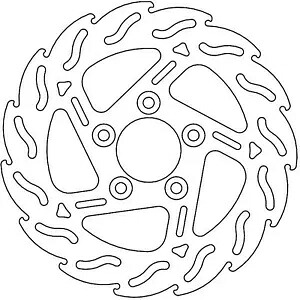 モーターマスター ブレーキローター - リア - Flame 110748-PU Motor Master Brake Rotor - Rear - Flame 110748-PU 【並行輸入品】｜カスタムパーツ WORLD倉庫