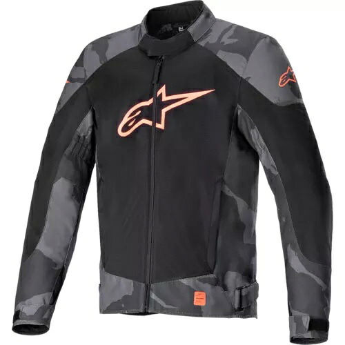 アルパインスターズ T-SP X スーパーエア ジャケット - ブラック カモ/レッド フルオ - S 3302022-9133-S Alpinestars T-SP X Superair Jacket - Black Camo/Red Fluo - Small 3302022-9133-S 【並行輸入品】