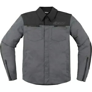 アイコン アップステート キャンバス CE ジャケット - グレー - M 2820-6242 Icon Upstate Canvas CE Jacket - Gray - Medium 2820-6242 【並行輸入品】