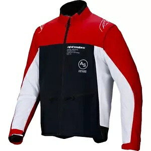 Alpinestars Lite-Dura ソフトシェル ジャケット - ブラック/レッド/ホワイト - S 3700225-1342-S Alpinestars Lite-Dura Softshell Jacket - Black/Red/White - Small 3700225-1342-S 【並行輸入品】
