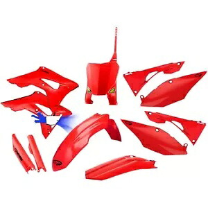 Cycra ボディキット - パワーフロー - レッド - CRF450 1CYC-9320-32 Cycra Body Kit - Powerflow - Red - CRF450 1CYC-9320-32 【並行輸入品】｜カスタムパーツ WORLD倉庫