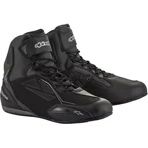 ALPINESTARS Faster-3 Drystar シューズ - ブラック/シルバー - サイズ 10 2540919-119-10 ALPINESTARS Faster-3 Drystar Shoes - Black/Silver - Size 10 2540919-119-10 【並行輸入品】