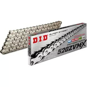 D.I.D スーパーストリート 520ZVMXS-110 リンク Xリングチェーン ニッケル 520ZVMXS110Z D.I.D Super Street 520ZVMXS-110 Links X-Ring Chain Nickel 520ZVMXS110Z 【並行輸入品】
